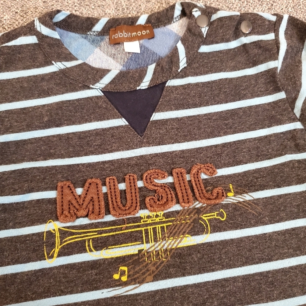 Boys RabbitMoon Long sleeve Shirt - Picture 2 of 4